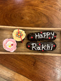 Rakhi Box of 2 chocolate cupcakes and 2 eclairs